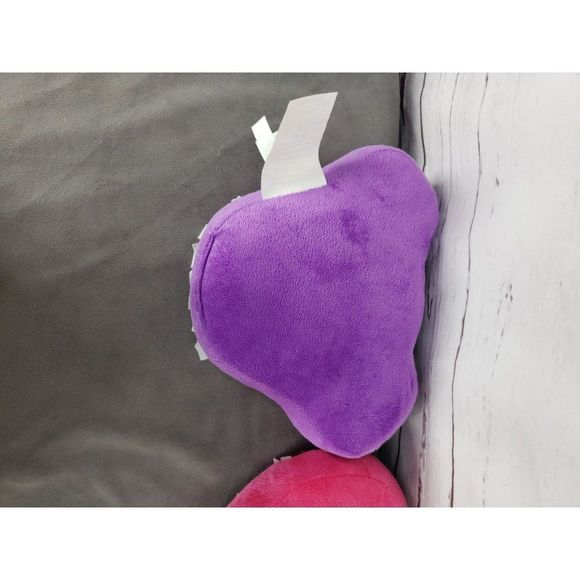 Plusheez Plush Stuffed Toy Animal Pink Purple Girl‎ Bedroom Throw Pillow 10" - Picture 7 of 9